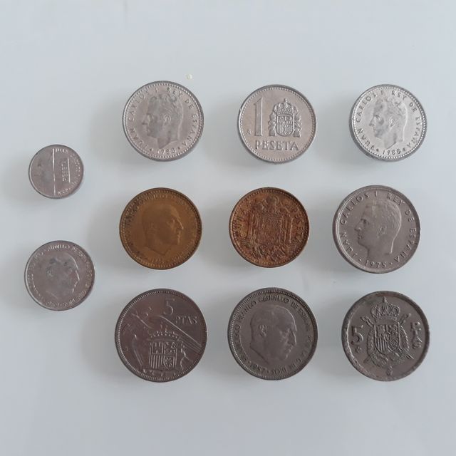 Monedas Peseta España