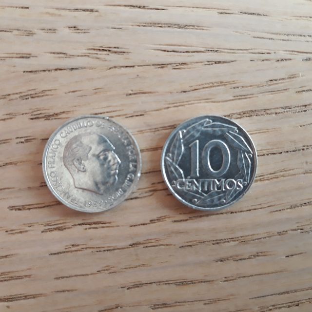 Monedas Peseta España