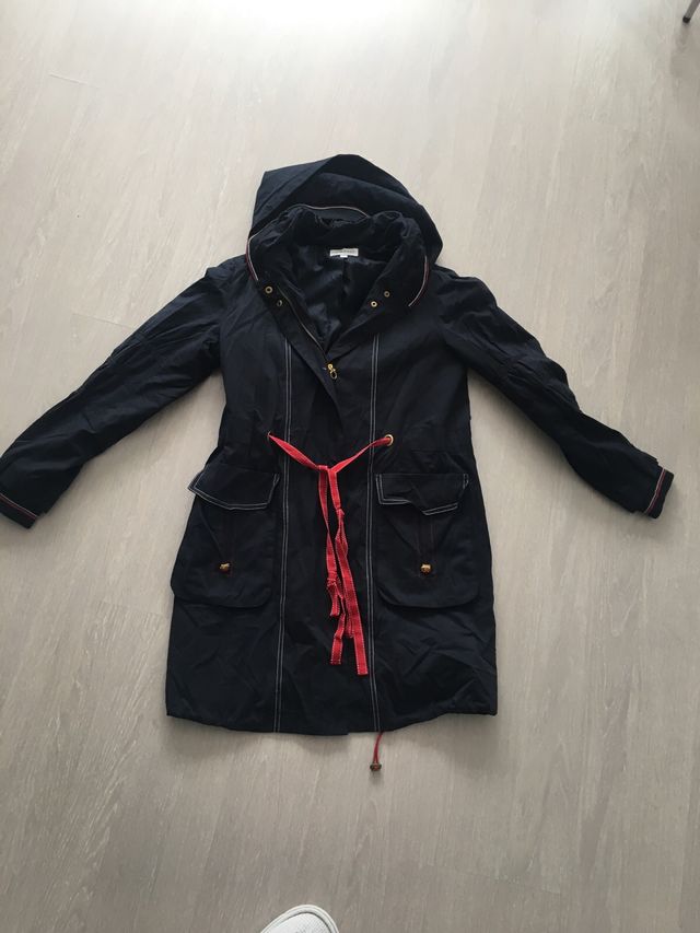 Abrigo azul marino informal