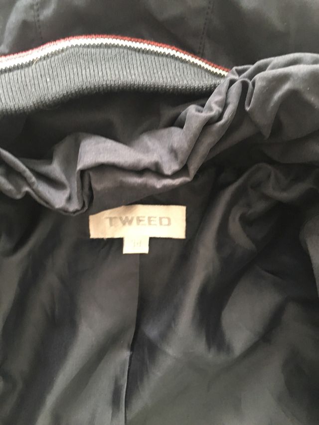 Abrigo azul marino informal