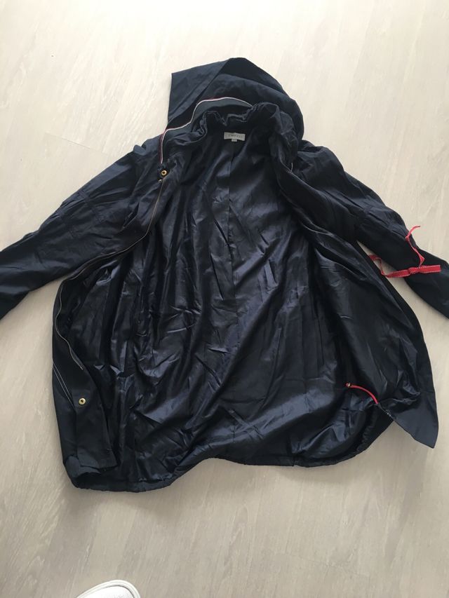 Abrigo azul marino informal