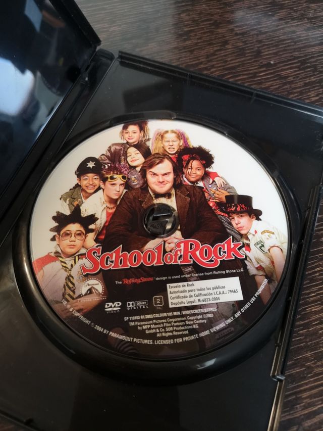Escuela de rock DvD