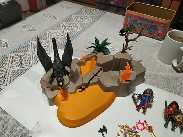 Isla Playmobil del dragón 4006