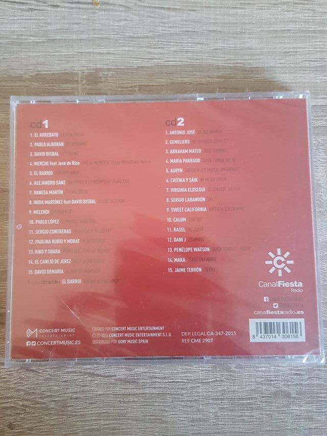 2CD Una fiesta del 15.