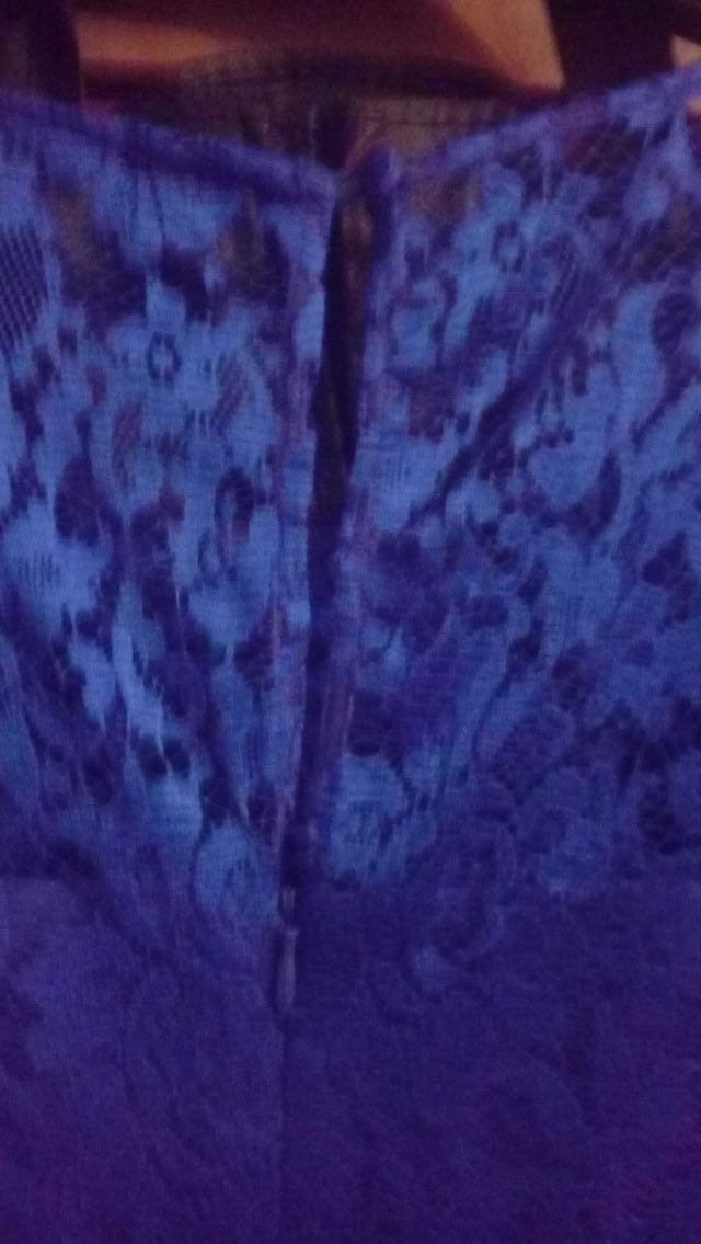 vestido encaje.doble forro nuevo