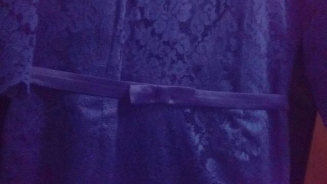 vestido encaje.doble forro nuevo