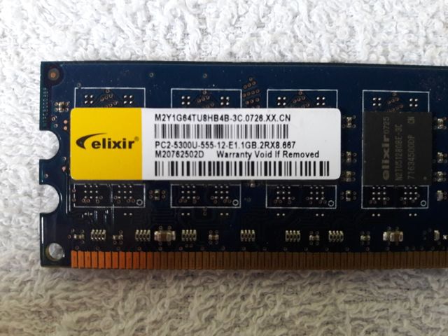 Memórias DDR2 2Gb RAM