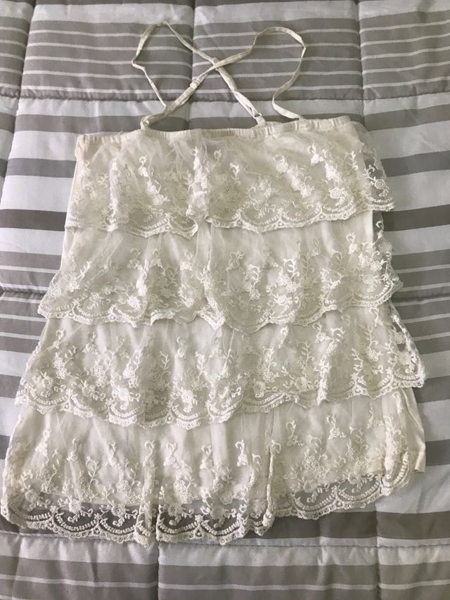 Camiseta Bershka blanca