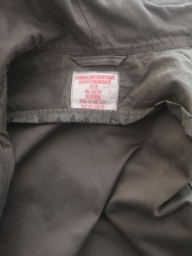 Chaquetón militar aleman