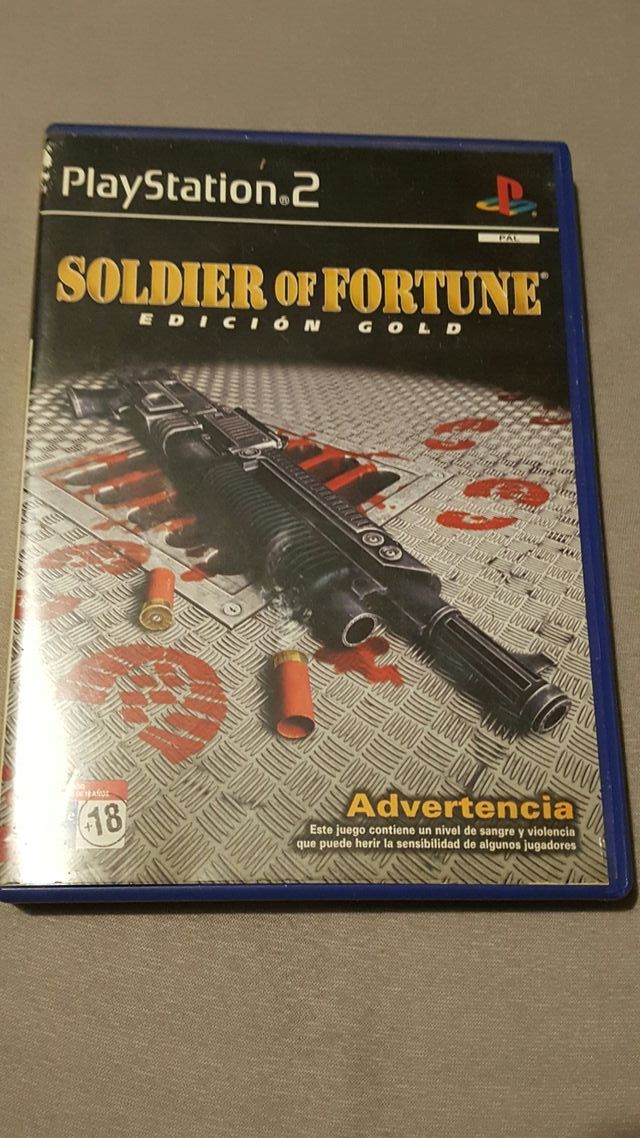 Soldier of Fortune edicion gold PS2