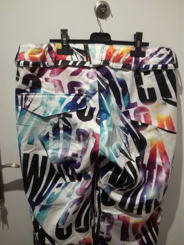 Pantalones nieve un solo uso.