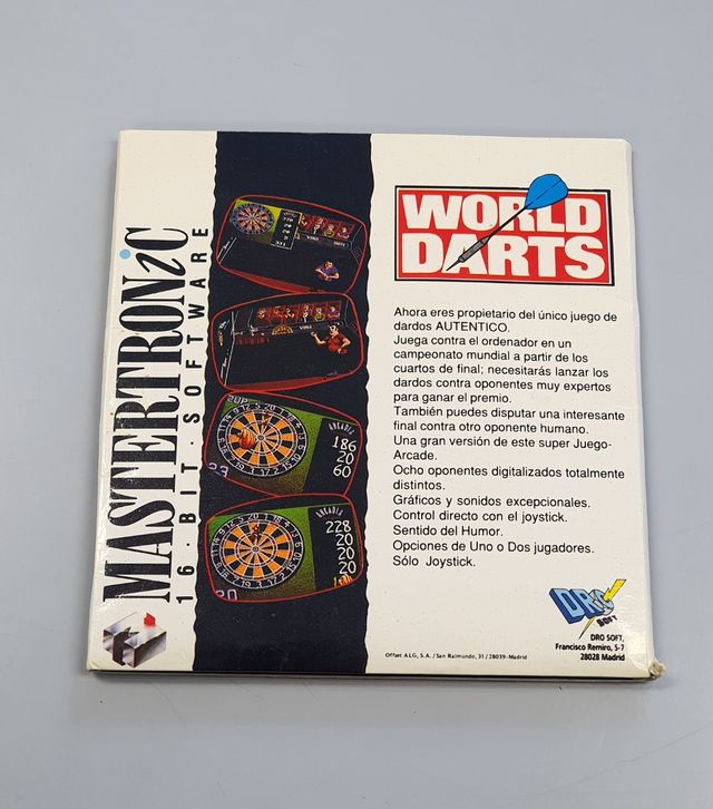 Gioco per PC, World Darts, IBM PC 3 1/2