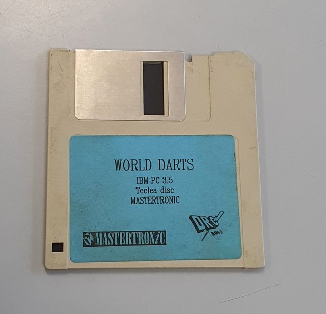Gioco per PC, World Darts, IBM PC 3 1/2