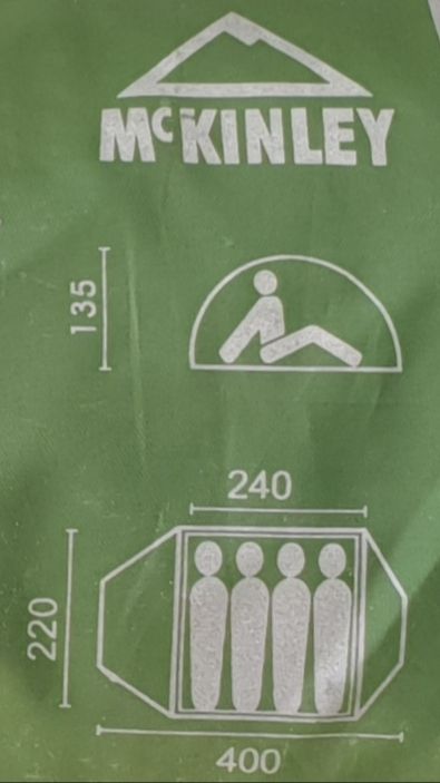 Tienda McKinley Aerotech 4 (+ 2 sillas)