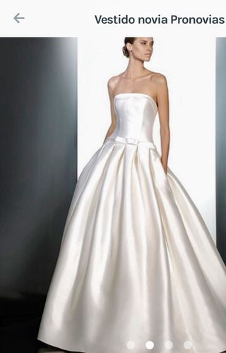 vestido de novia pronovias de segunda mano en la provincia de