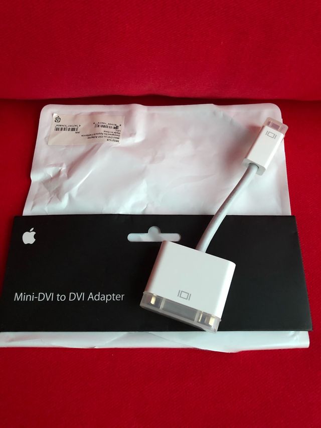 Cable Apple mini-dvi a dvi