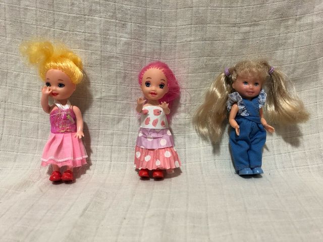 Set 3 mini muñecas