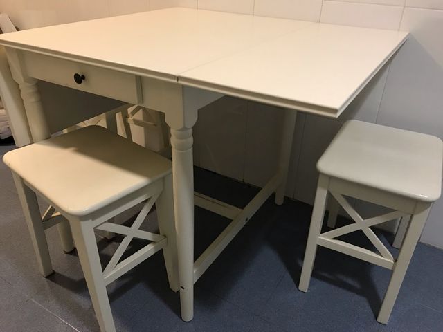 Mesa plegable de cocina modelo Ikea de segunda mano por 50 € en ... Mesa plegable de cocina modelo Ikea de segunda mano por 50 € en ...