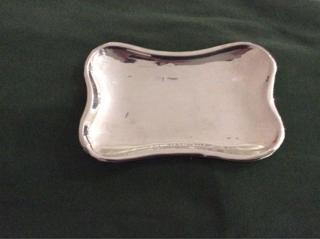 Cenicero / bandeja de plata de ley