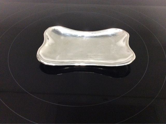 Cenicero / bandeja de plata de ley