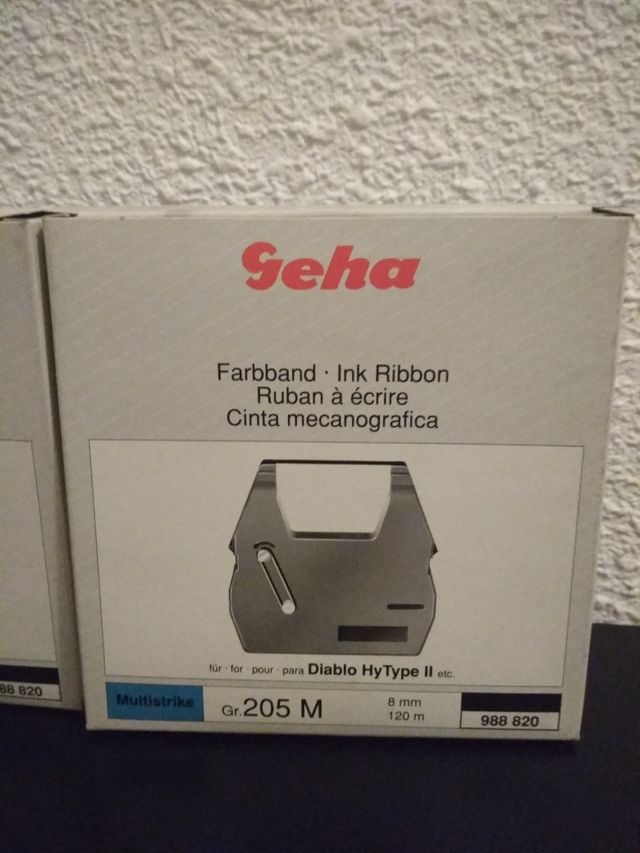 Cinta de mecanografía