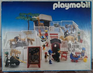 PLAYMOBIL Zoo Vintage 1988 - Ref 3145 Avec Boîte - Lot 3435, 3650
