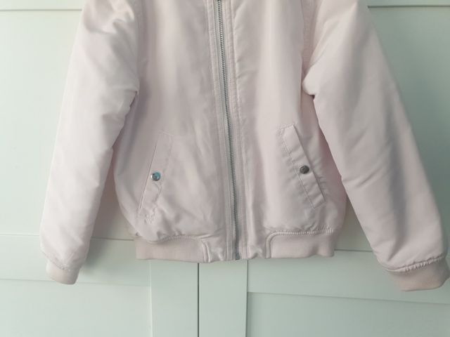 Chaqueta bomber rosita niña 7 8 años