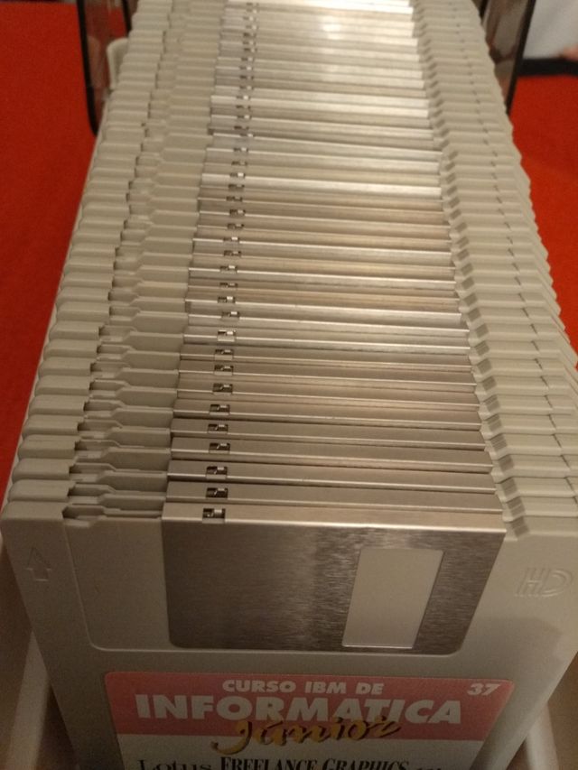 disquetes+ revistas informatica junior