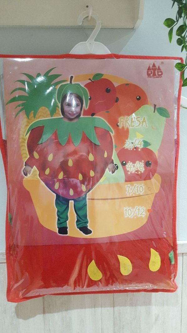Disfraz de fresa