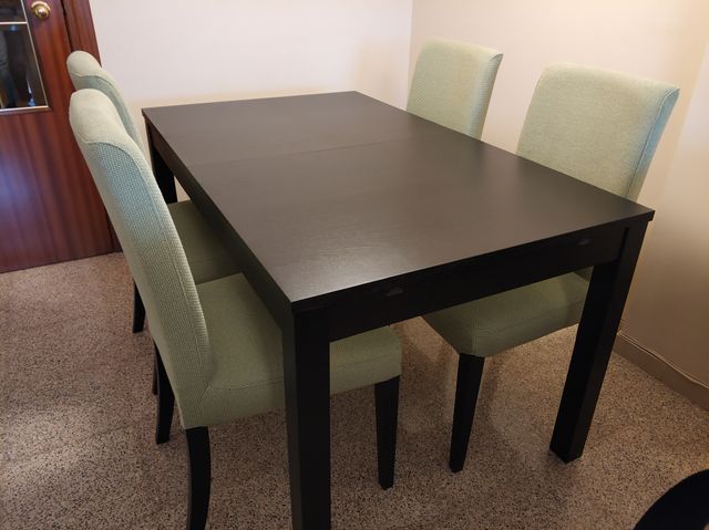 CONJUNTO COMEDOR (MESA Y SILLAS) IKEA de segunda mano por 270 € en ... CONJUNTO COMEDOR (MESA Y SILLAS) IKEA de segunda mano por 270 € en ...