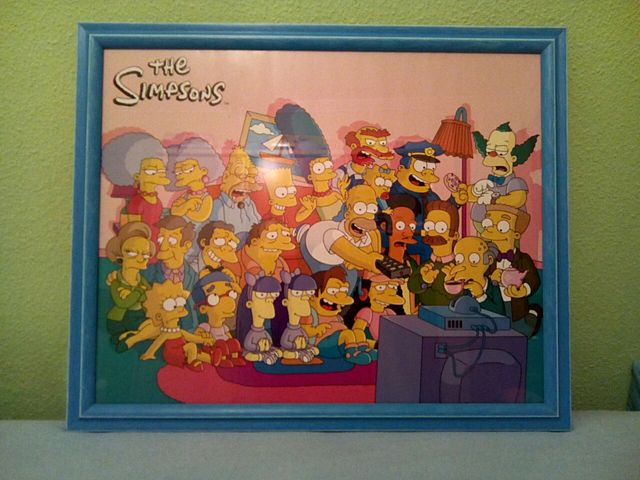 Cuadro The Simpsons