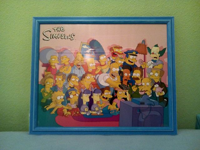 Cuadro The Simpsons