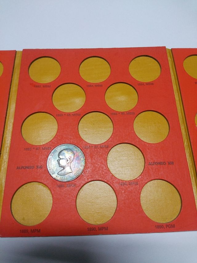 Album catalogo el duro de plata 1870-1899