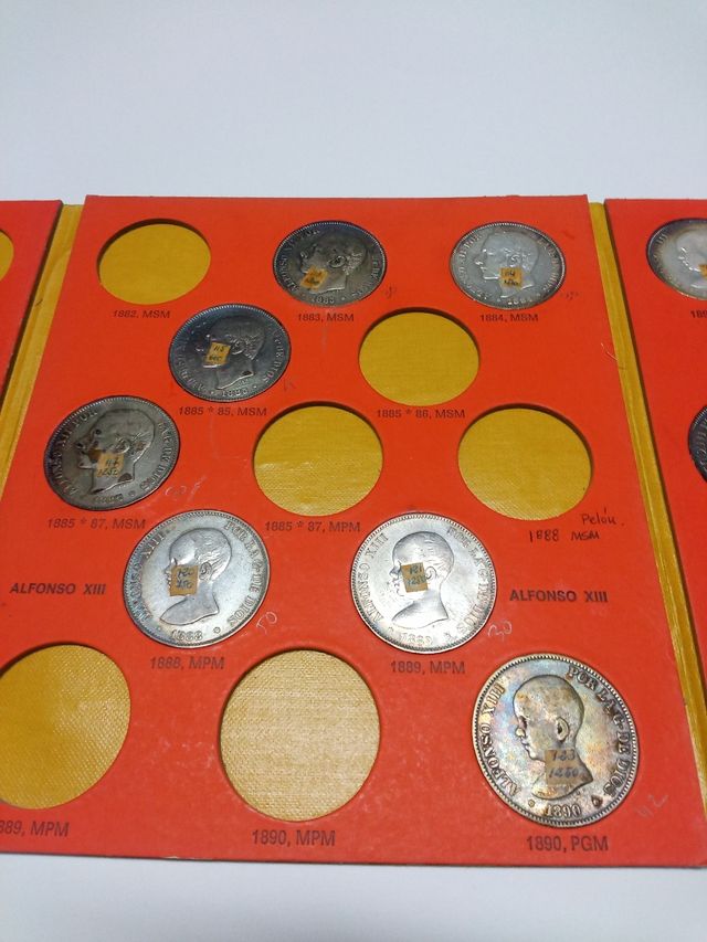 Catalogo album El duro de plata 1870 al 99