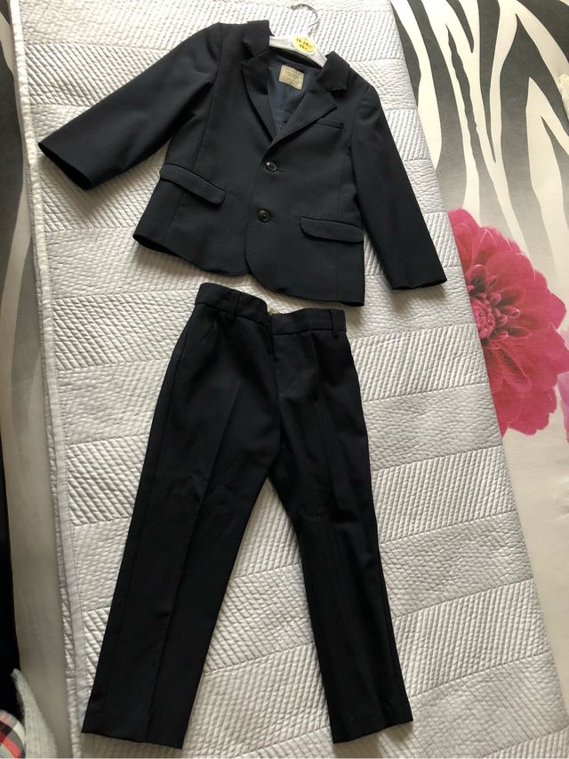 Traje vestir niño zara