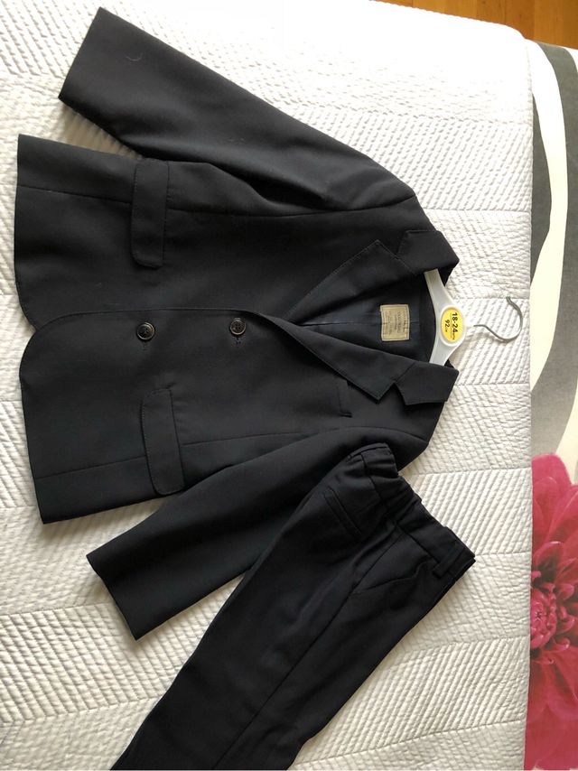 Traje vestir niño zara