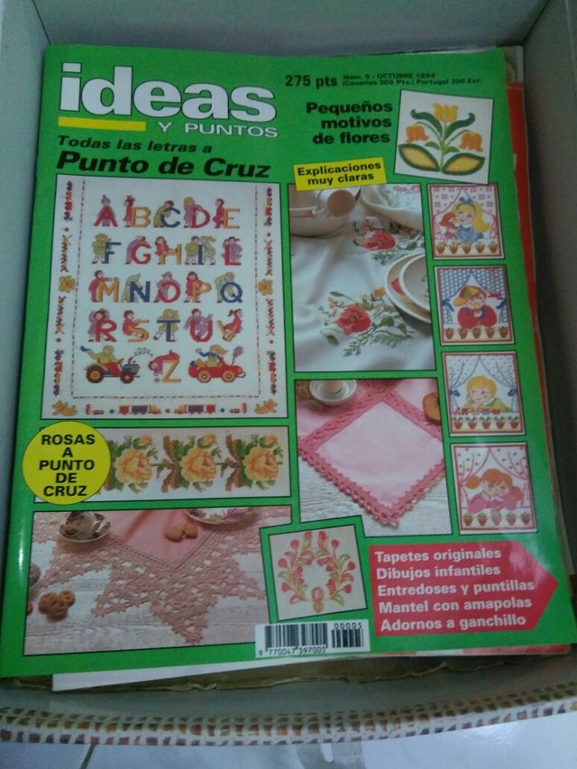 Lote Revistas ganchillo