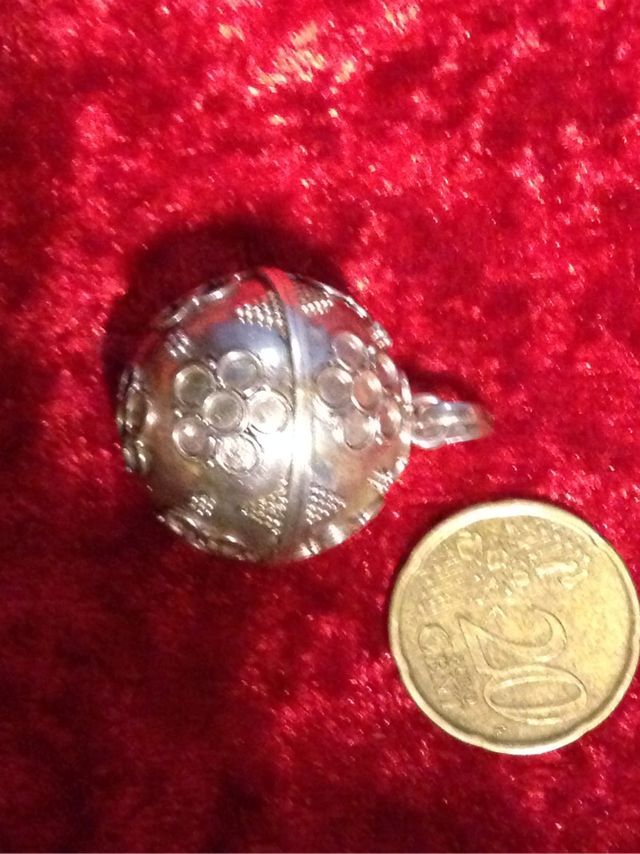 Llamador de angel plata