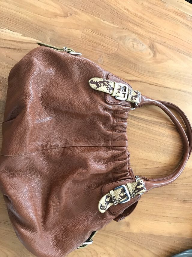 Bolso de piel del corte ingles