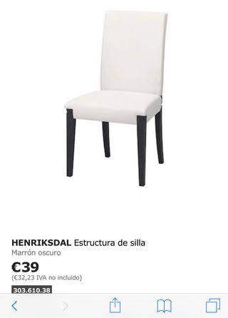 Sillas de salón Ikea de segunda mano en Madrid en WALLAPOP Sillas de salón Ikea de segunda mano en Madrid en WALLAPOP