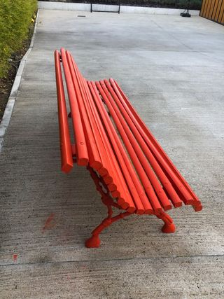 Banco de jardín de segunda mano en WALLAPOP