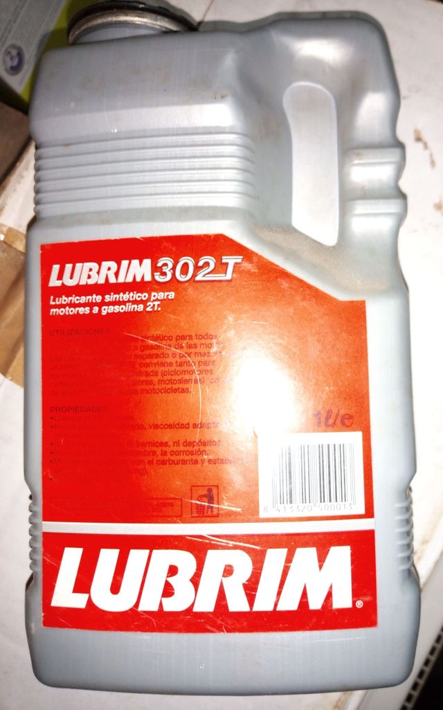 Aceite Sintético 1L. Mezcla o Engrase Separado.