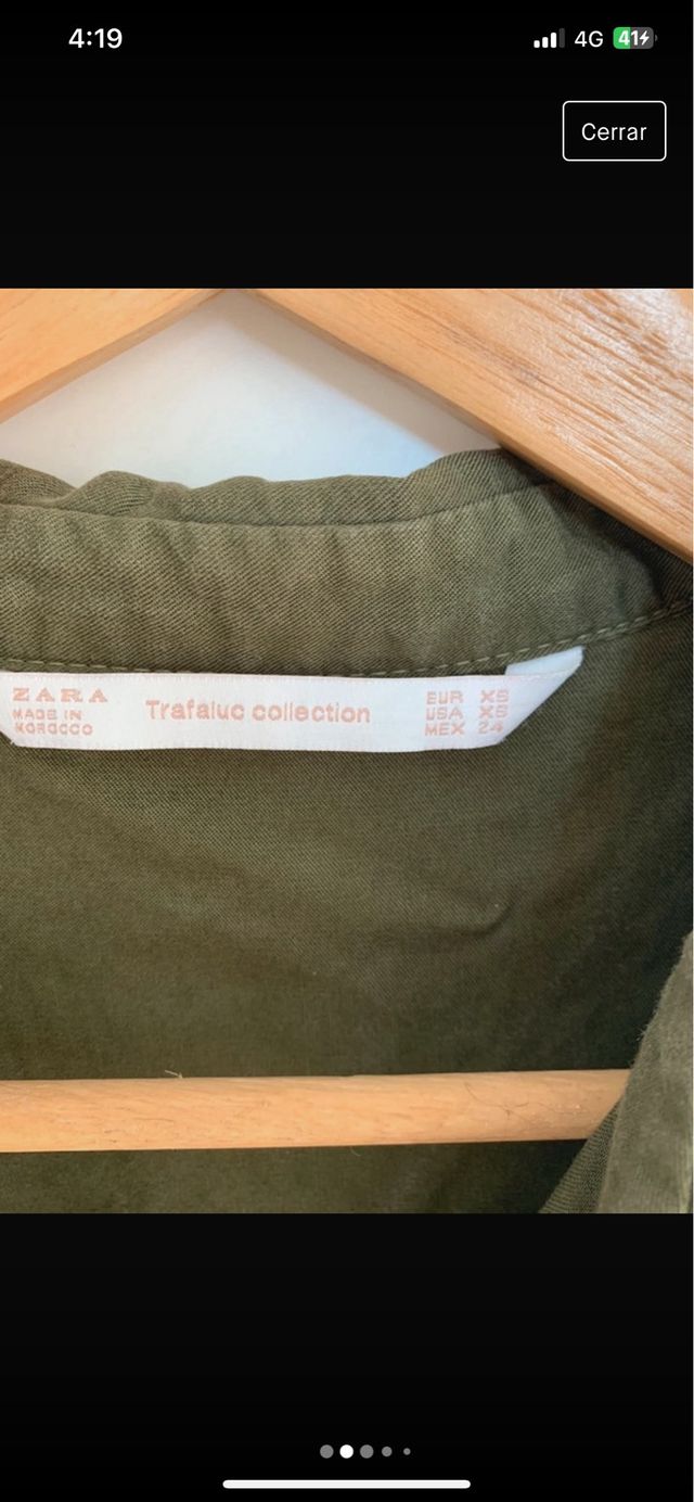 Camisa verde militar