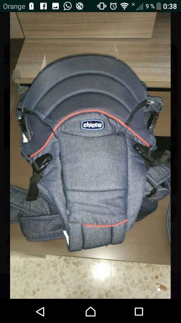 mochila portabebes Chicco