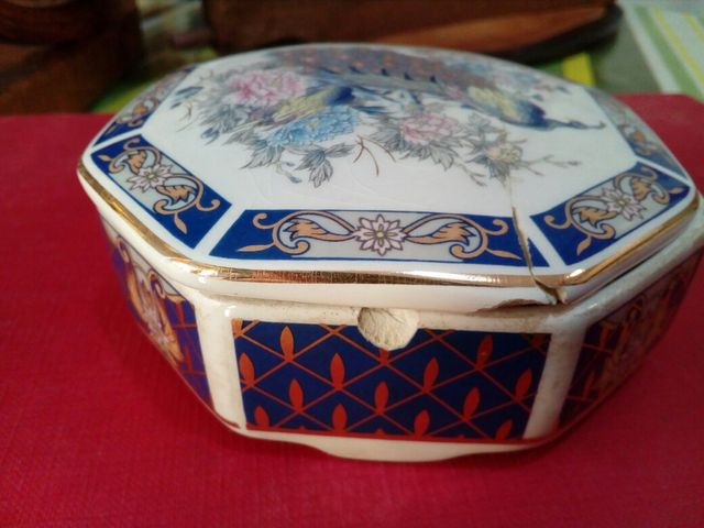 Caja ceramica decorativa