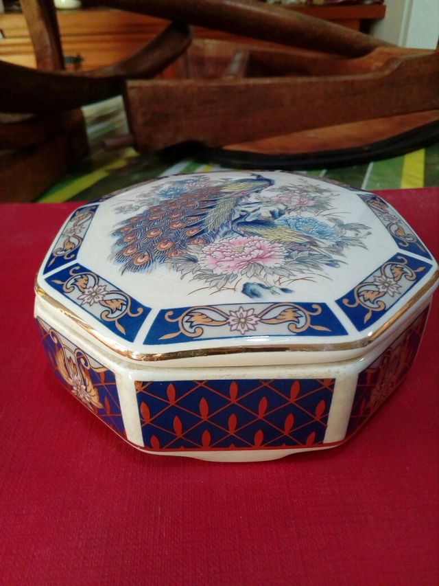 Caja ceramica decorativa