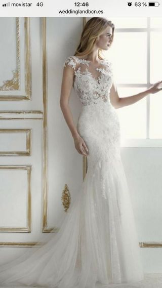vestido de novia de segunda mano en san sebastián de los reyes en