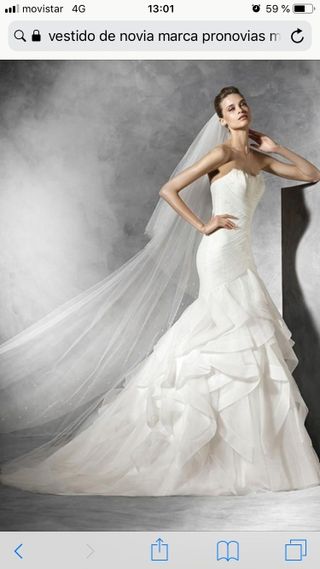 vestido de novia de segunda mano en san sebastián de los reyes en
