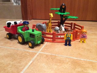 tractor playmobil 123