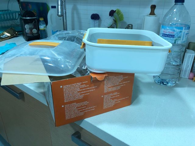 Esterilizador biberones microondas